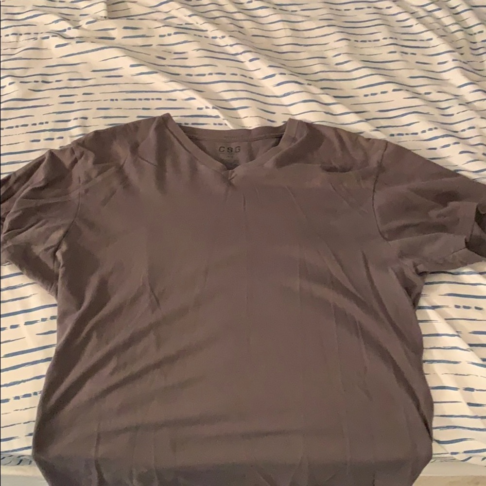 Short sleeve CSG v-neck